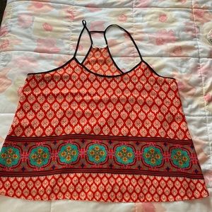 Love tree happens tank top, size large